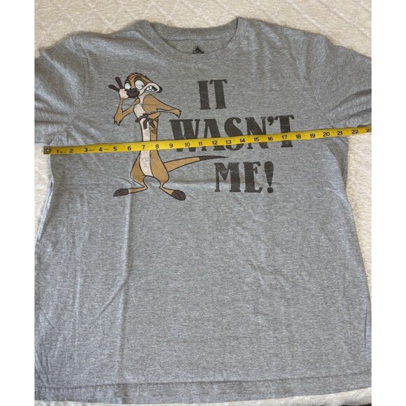 Disney Timon & Puma Lion King 2 Sided It Wasn’t Me/It Was Me Graphic Tee  Size M - Picture 14 of 14